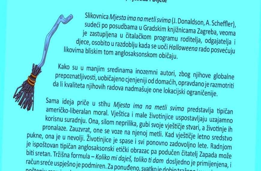 Željka Pintar: Slikovnica, Vještica i Dijete