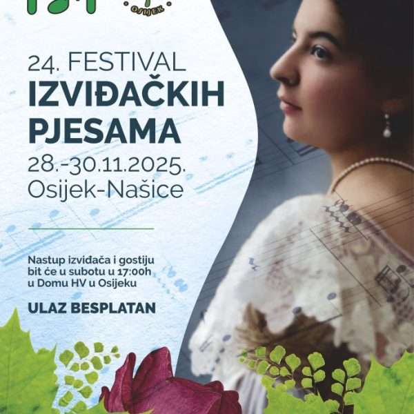 NAJAVA ODRŽAVANJA 24. FESTIVALA IZVIĐAČKIH PJESAMA OSIJEK