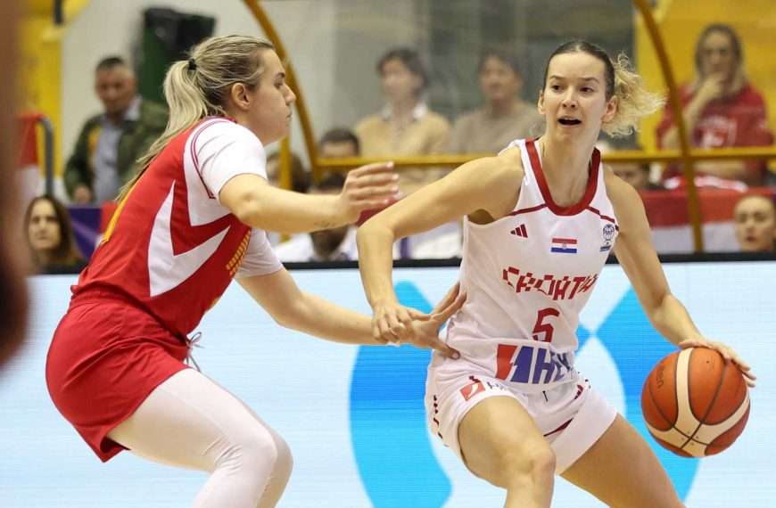 KOŠARKA Ženska seniorska reprezentacija na +28 protiv S. Makedonije