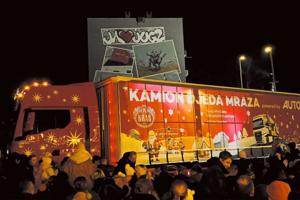 Pridružite se veseloj turneji Kamiona Djeda Mraza i doživite topli blagdanski ugođaj