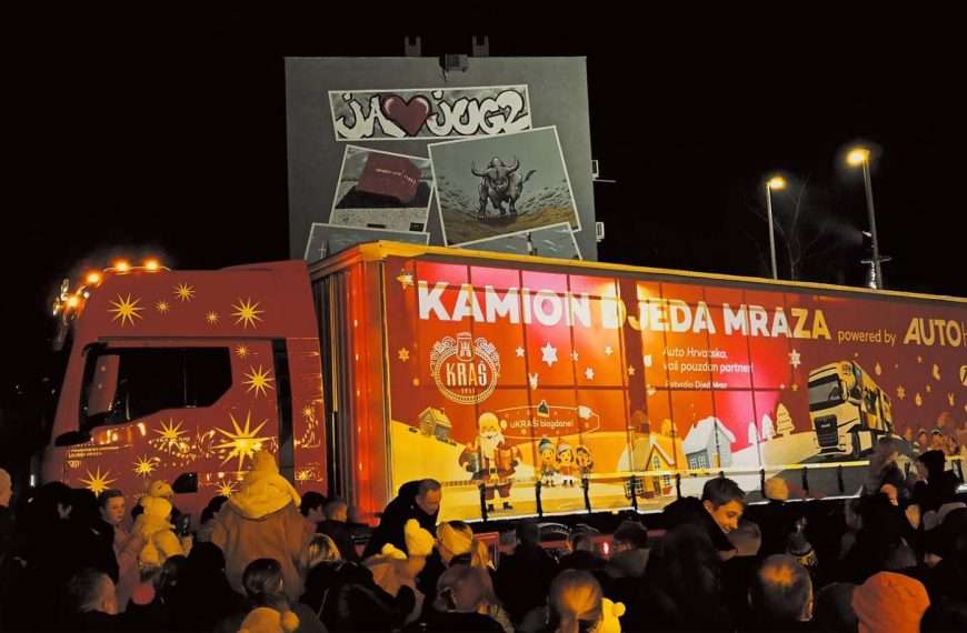 Pridružite se veseloj turneji Kamiona Djeda Mraza i doživite topli blagdanski ugođaj