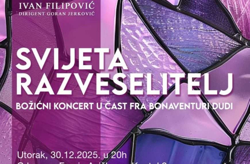 SVIJETA RAZVESELITELJ – svečani završetak godine uz Komorni zbor Ivan Filipović, 30. prosinca