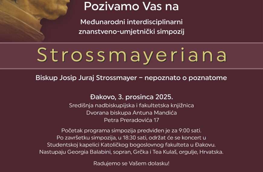 Međunarodni interdisciplinarni znanstveno-umjetnički simpozij Strossmayeriana