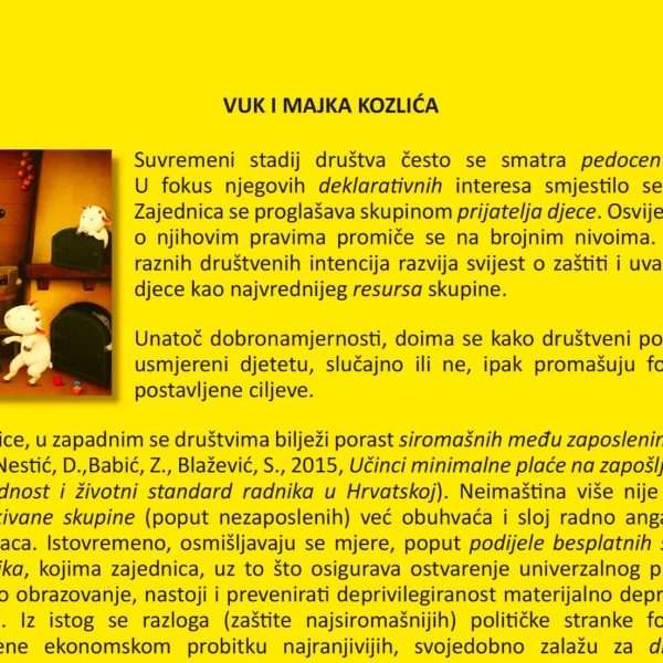 Željka Pintar: Vuk i majka kozlića