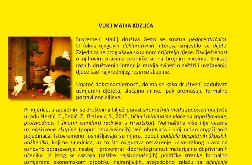 Željka Pintar: Vuk i majka kozlića