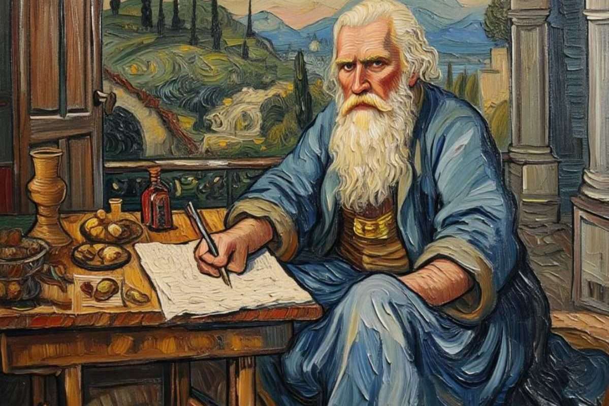 Ciklus Mudraci iz opusa Retro futurizam Ante Barišić