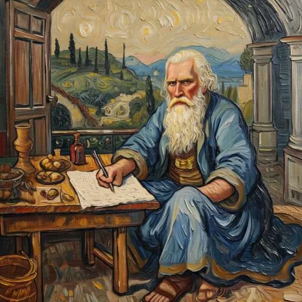 Ciklus Mudraci iz opusa Retro futurizam Ante Barišić