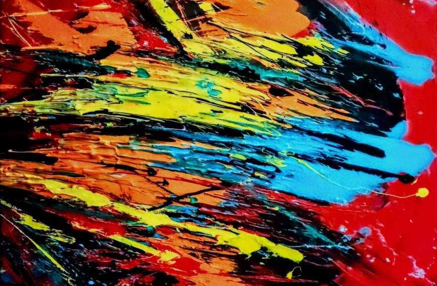 Novi ciklus apstrakcija u akrilu na velikim formatima platna Duška Šibla