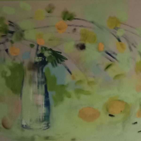 Ciklus suptilnih varijacija motiva vaza sa cvijećem Ivane Jovanović Trostmann