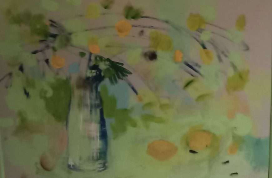 Ciklus suptilnih varijacija motiva vaza sa cvijećem Ivane Jovanović Trostmann