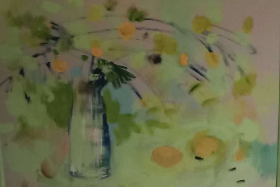 Ciklus suptilnih varijacija motiva vaza sa cvijećem Ivane Jovanović Trostmann