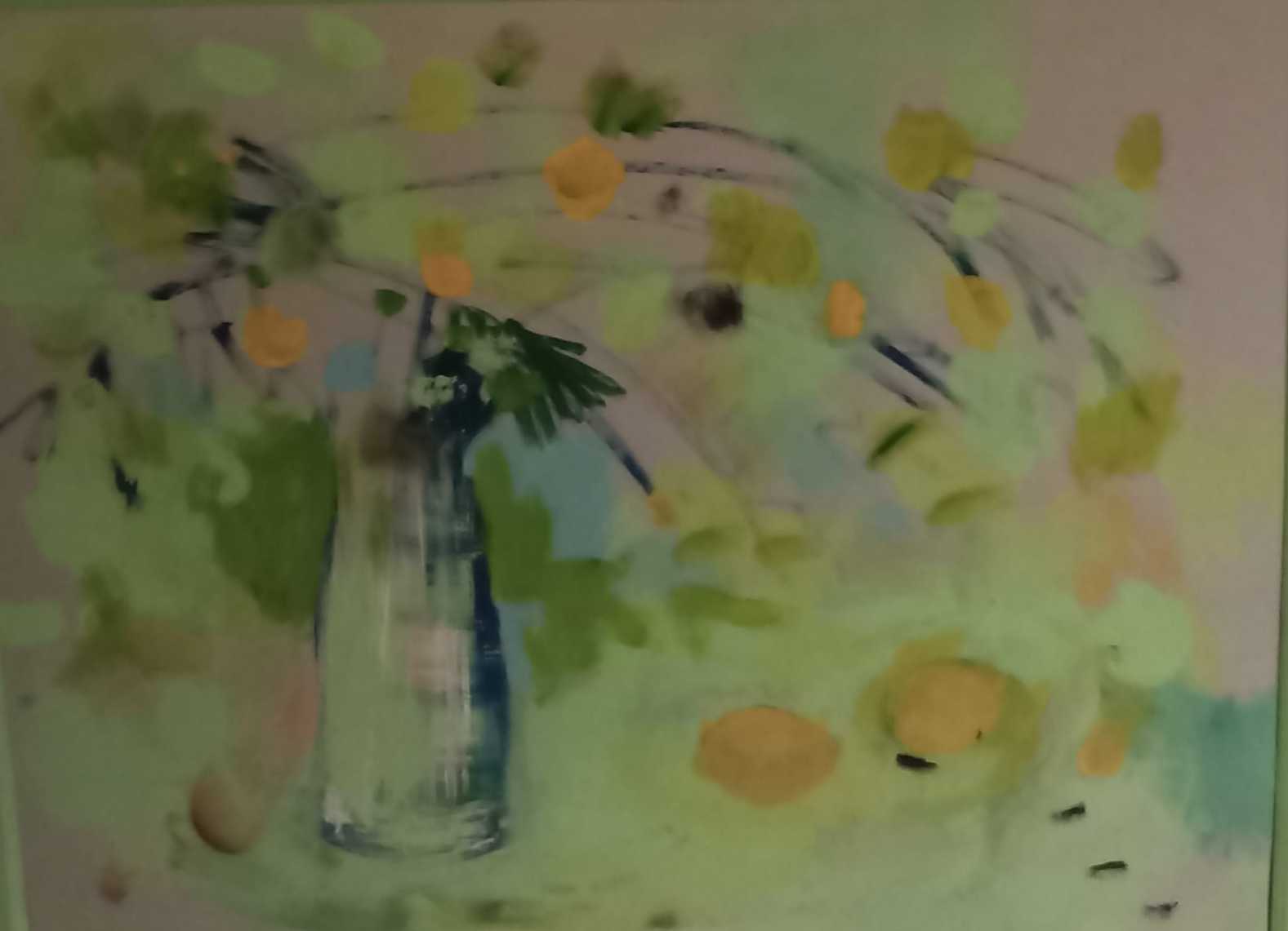 Ciklus suptilnih varijacija motiva vaza sa cvijećem Ivane Jovanović Trostmann