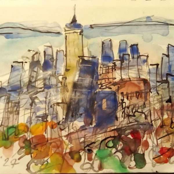 Motiv Velike Jabuke u ciklusu Krešimira Ivića