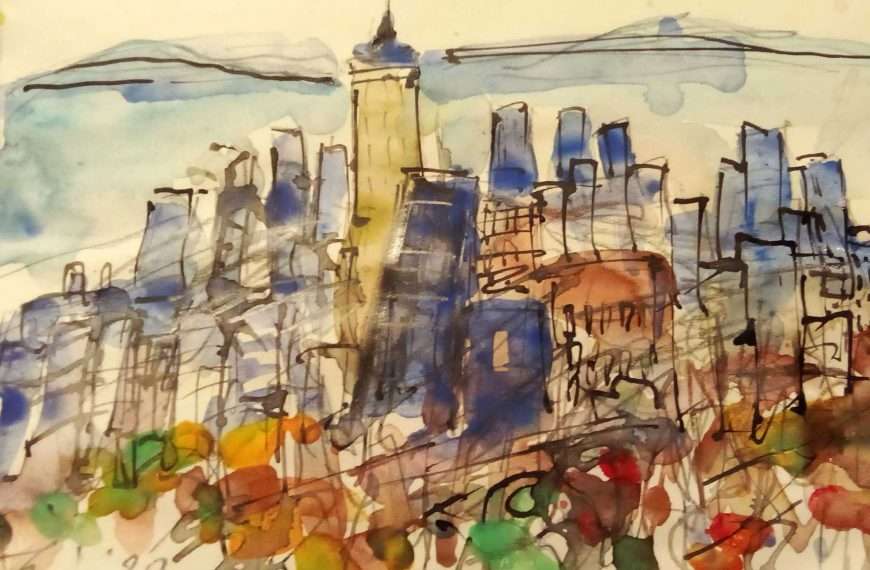 Motiv Velike Jabuke u ciklusu Krešimira Ivića