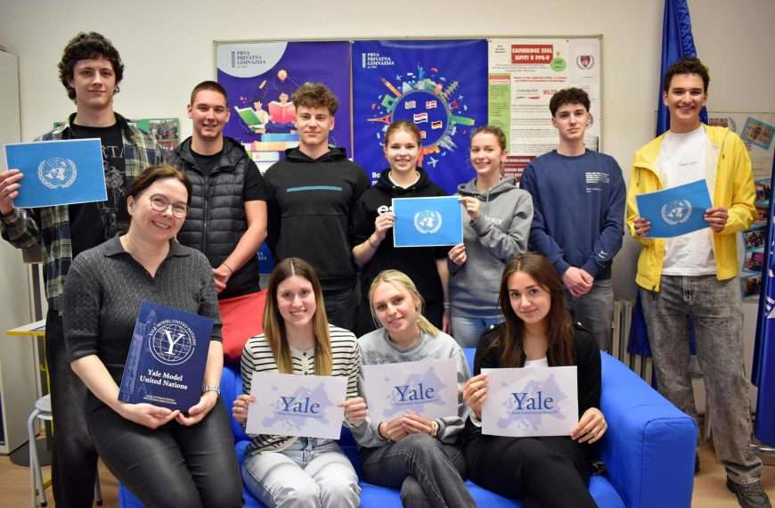 Zagrebački gimnazijalci debatirali u Rimu na međunarodnoj konferenciji Yale MUN Europe