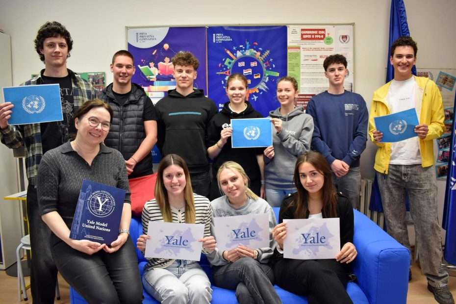 Zagrebački gimnazijalci debatirali u Rimu na međunarodnoj konferenciji Yale MUN Europe