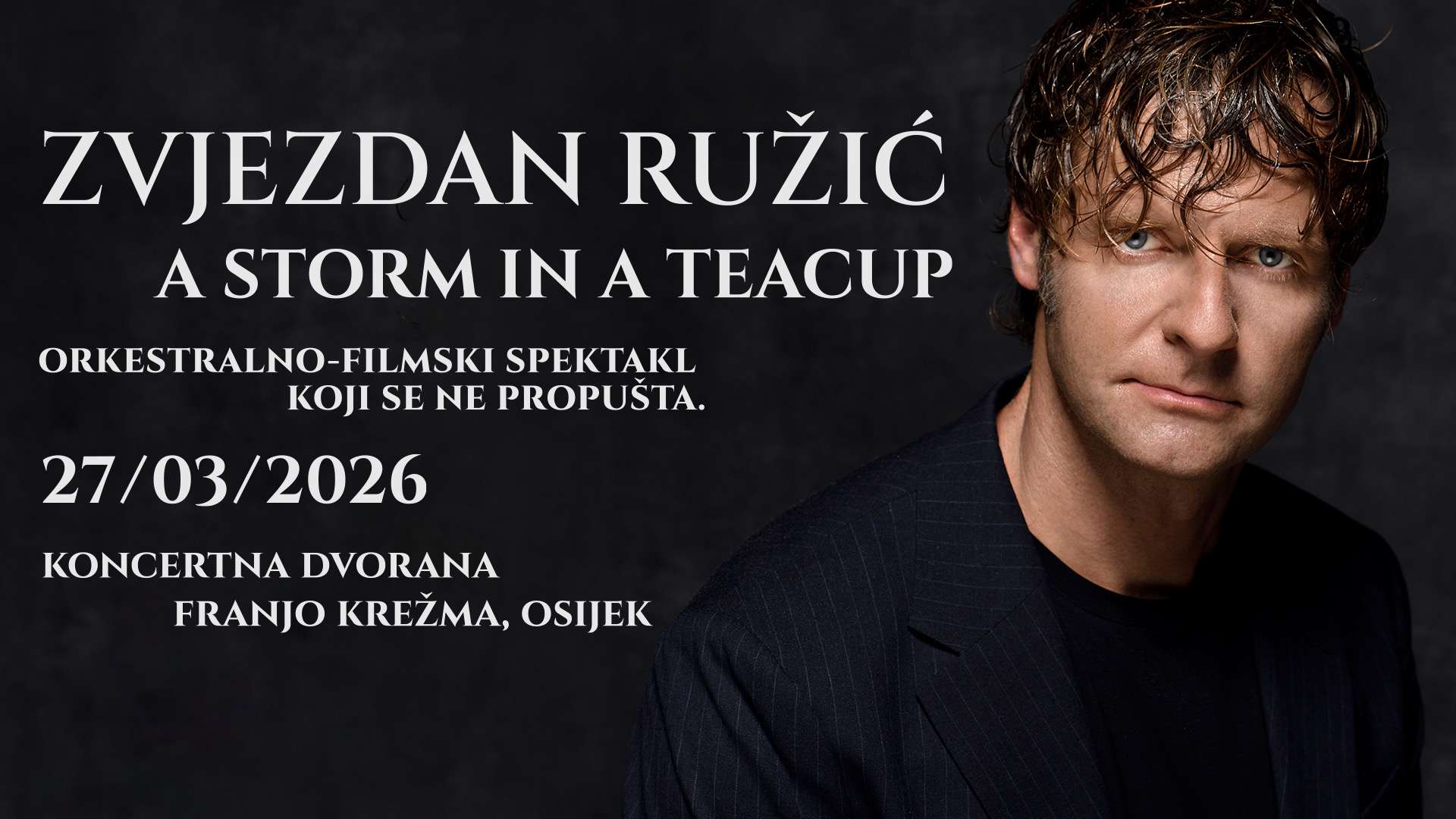 Nagrađivani pijanist i skladatelj Zvjezdan Ružić “A Storm in a Teacup” u Osijeku