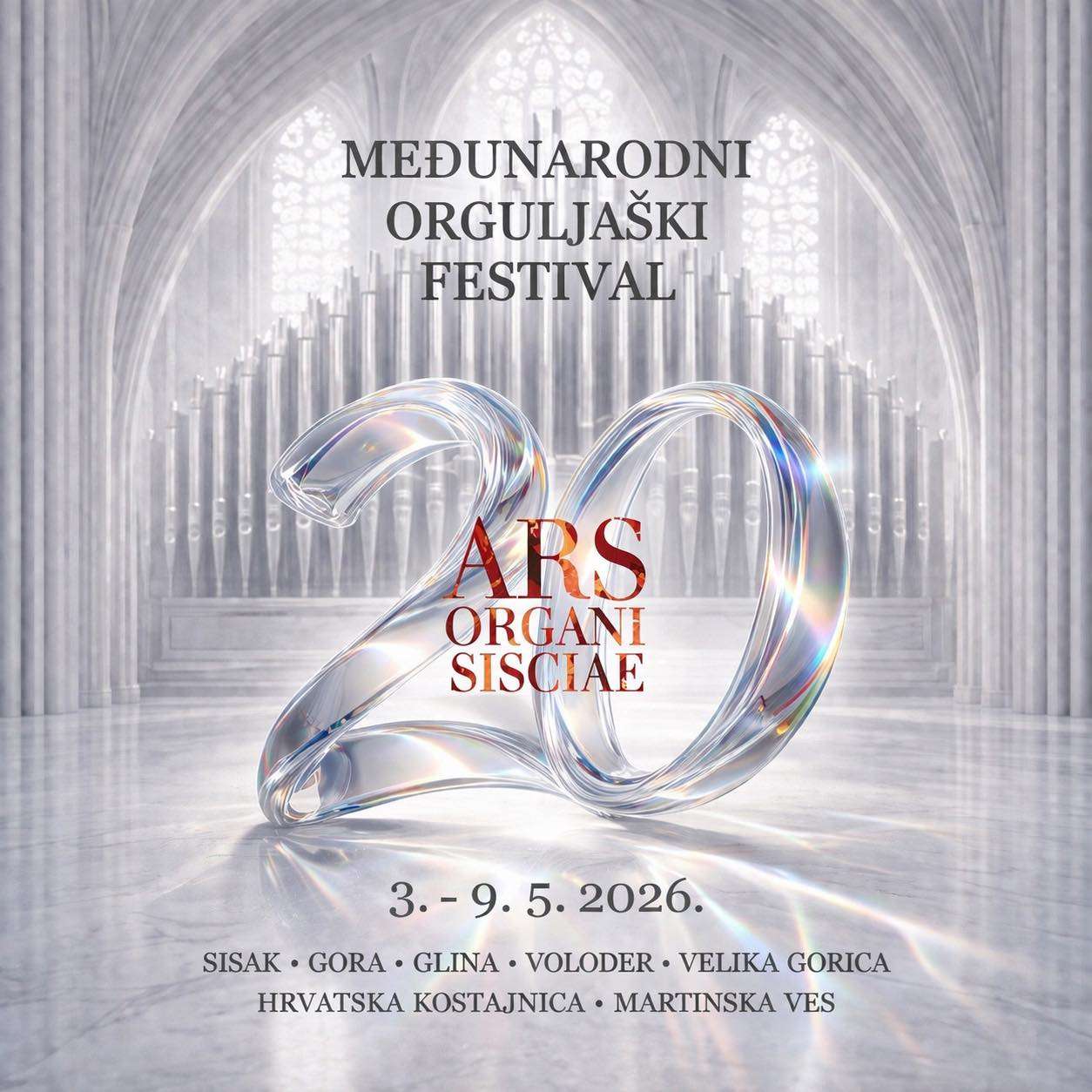 Najava 20. Ars Organi Sisciae
