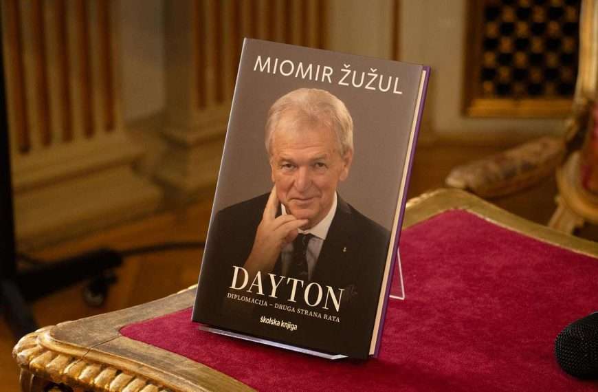 Predstavljena knjiga “Dayton: Diplomacija – druga strana rata” Miomira Žužula