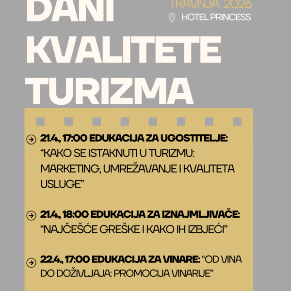 Dani kvalitete turizma Jastrebarsko