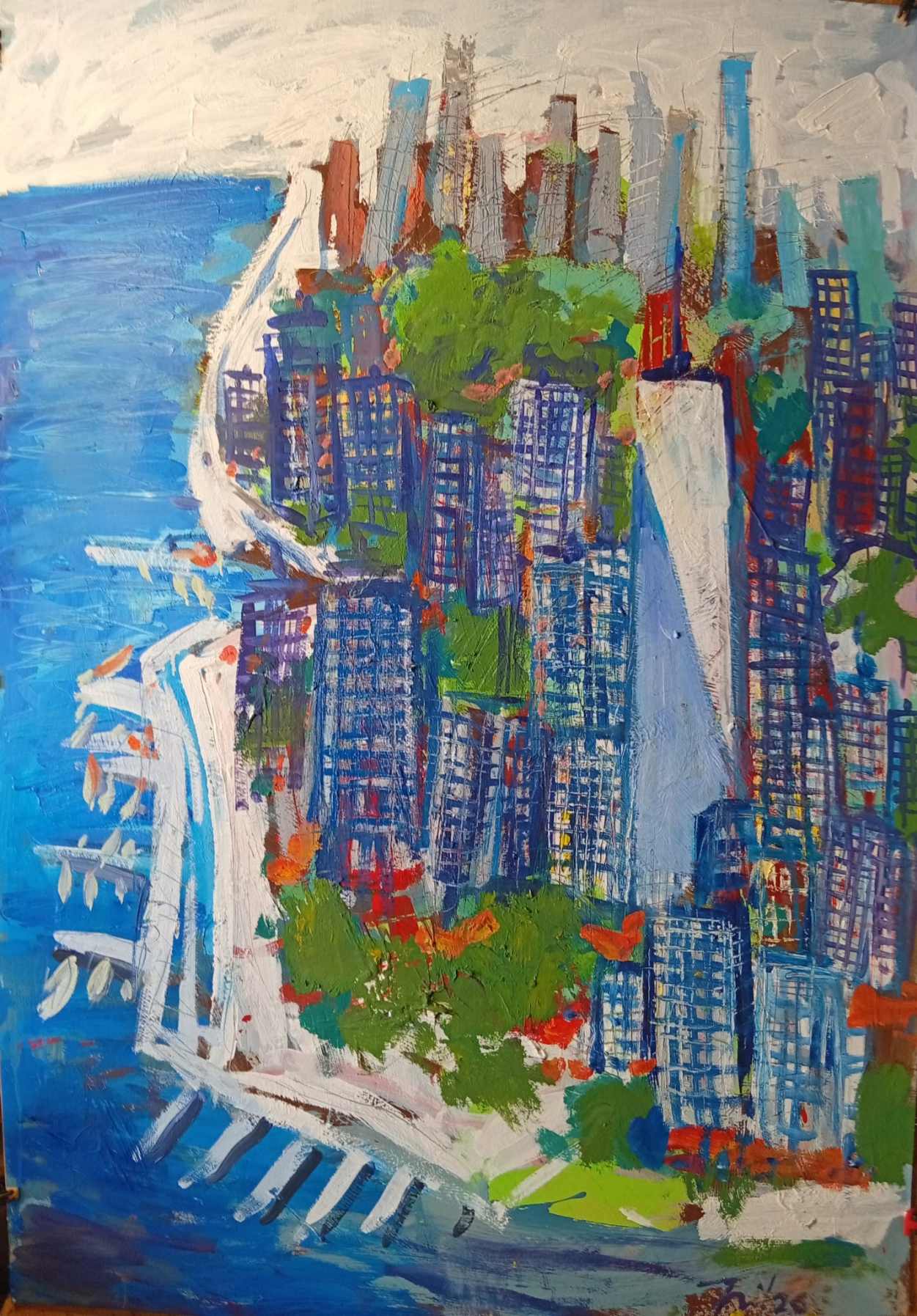 Ciklus posvećen Velikoj Jabuci Krešimira Ivića (4)