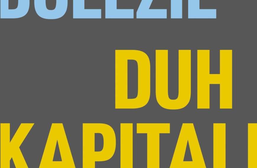 Prilog o knjizi DUH KAPITALIZMA