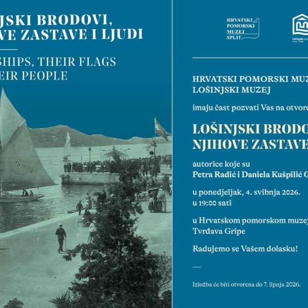 Izložba “Lošinjski brodovi, njihove zastave i ljudi”, od 4. svibnja