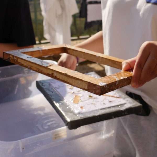 Radionica izrade papira u Studio-galeriji Klet, 2. svibnja 