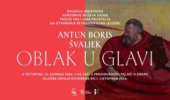 OBLAK U GLAVI – OTVORENJE RETROSPEKTIVNE IZLOŽBE ANTUNA BORISA ŠVALJEKA, 14.5.