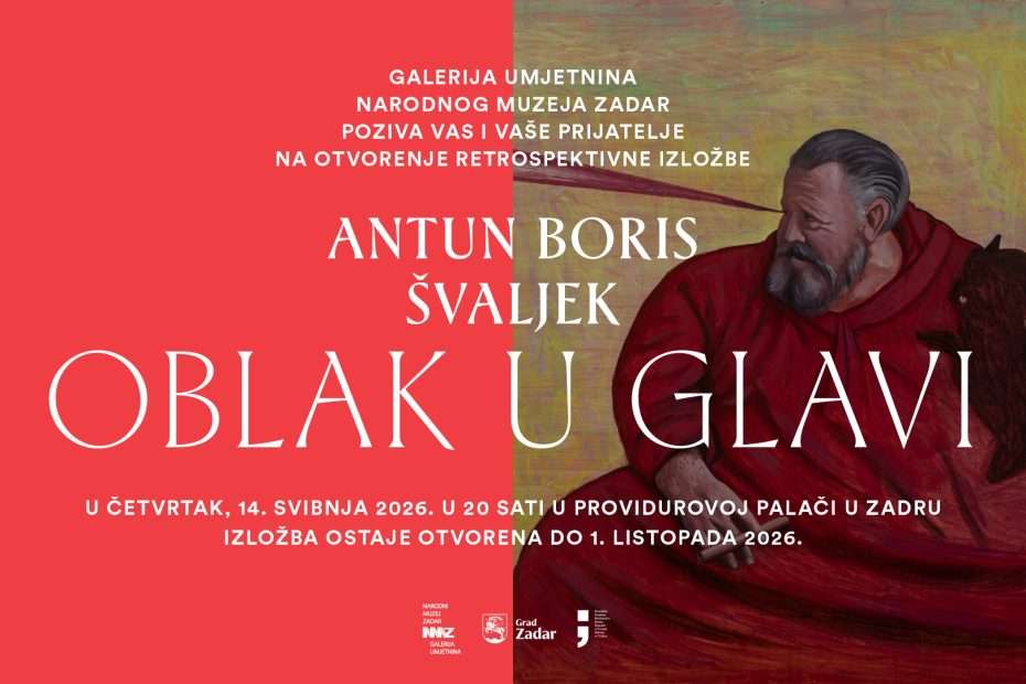 OBLAK U GLAVI – OTVORENJE RETROSPEKTIVNE IZLOŽBE ANTUNA BORISA ŠVALJEKA, 14.5.