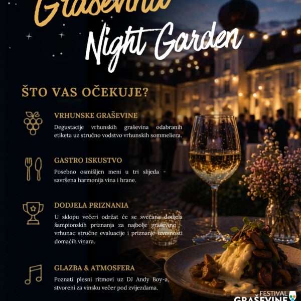 Graševina Night Garden u Kutjevu