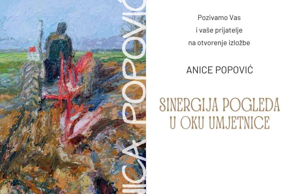 Sinergija pogleda u oku umjetnice – Izložba Anice Popović povodom Dana Grada Đakova, od 8. svibnja