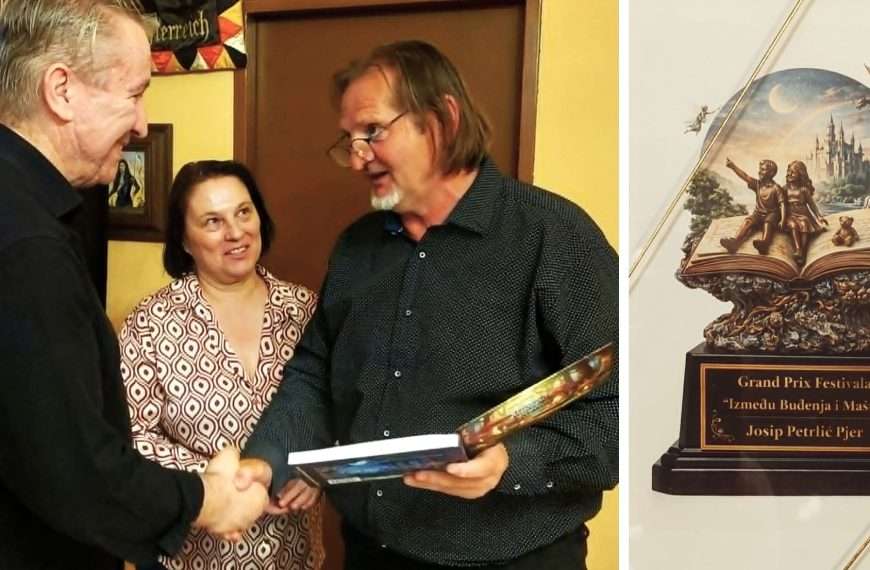 Grand Prix Festivala u Beču našem Josipu Petrliću Pjeru