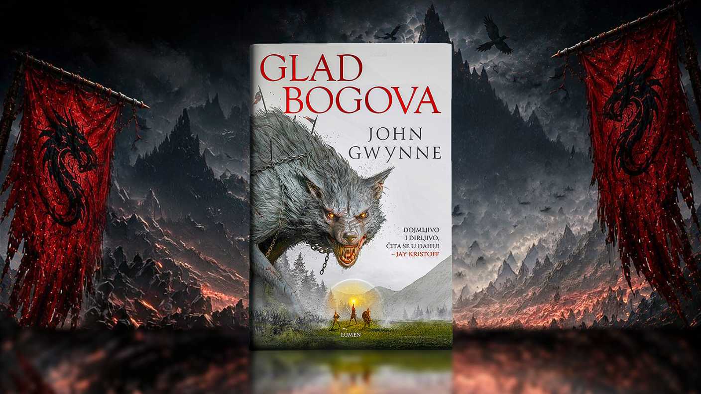 Spektakularan epski fantasy – roman “Glad bogova” Johna Gwynnea u izdanju Lumena