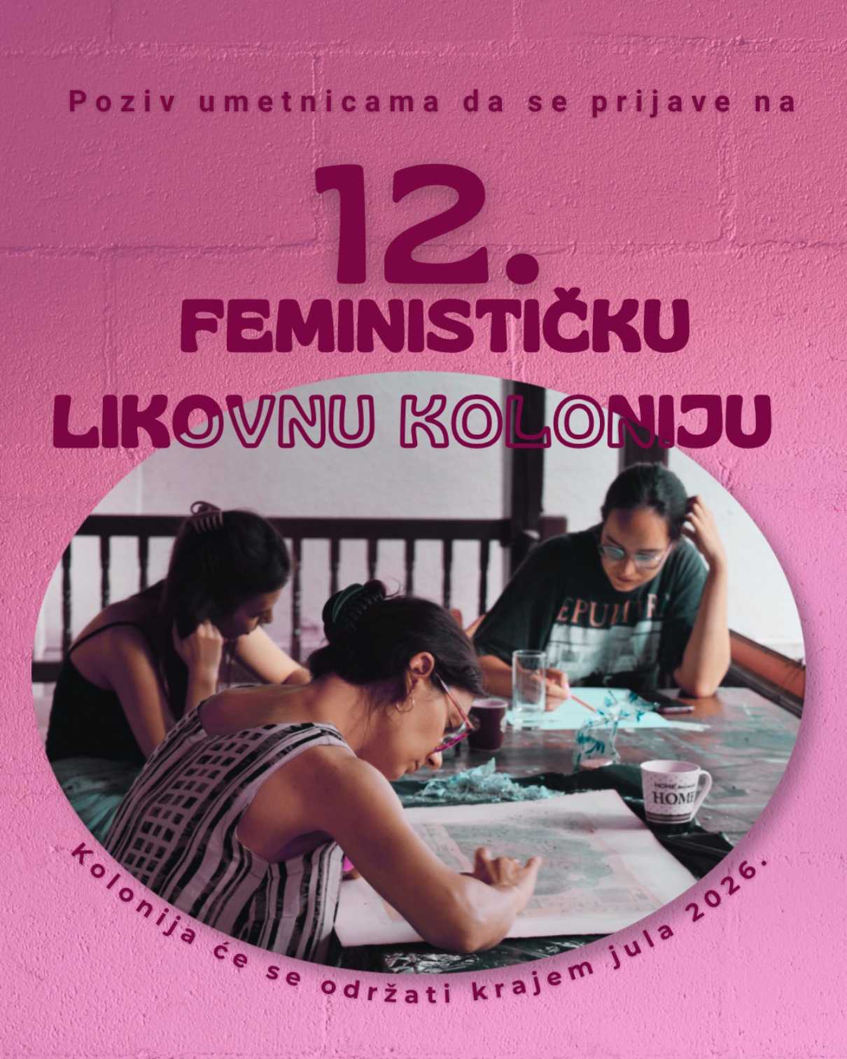 Otvoren natječaj za prijave na 12. Feminističku likovnu koloniju u Sićevu