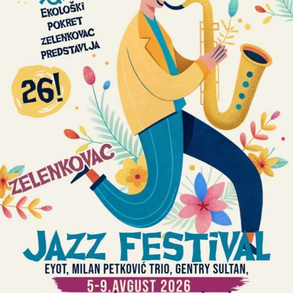 Internacionalni Zelenkovac Jazz Festival-program, od 5. do 9. kolovoza