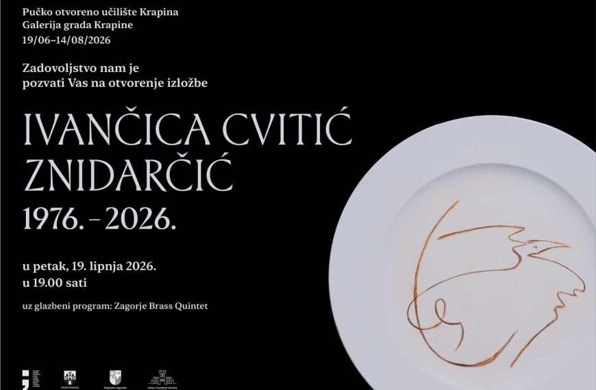 Ivančica Cvitić Znidarčić, RETROSPEKTIVA 1976-2026, od 19. lipnja, Galerija Grada Krapine