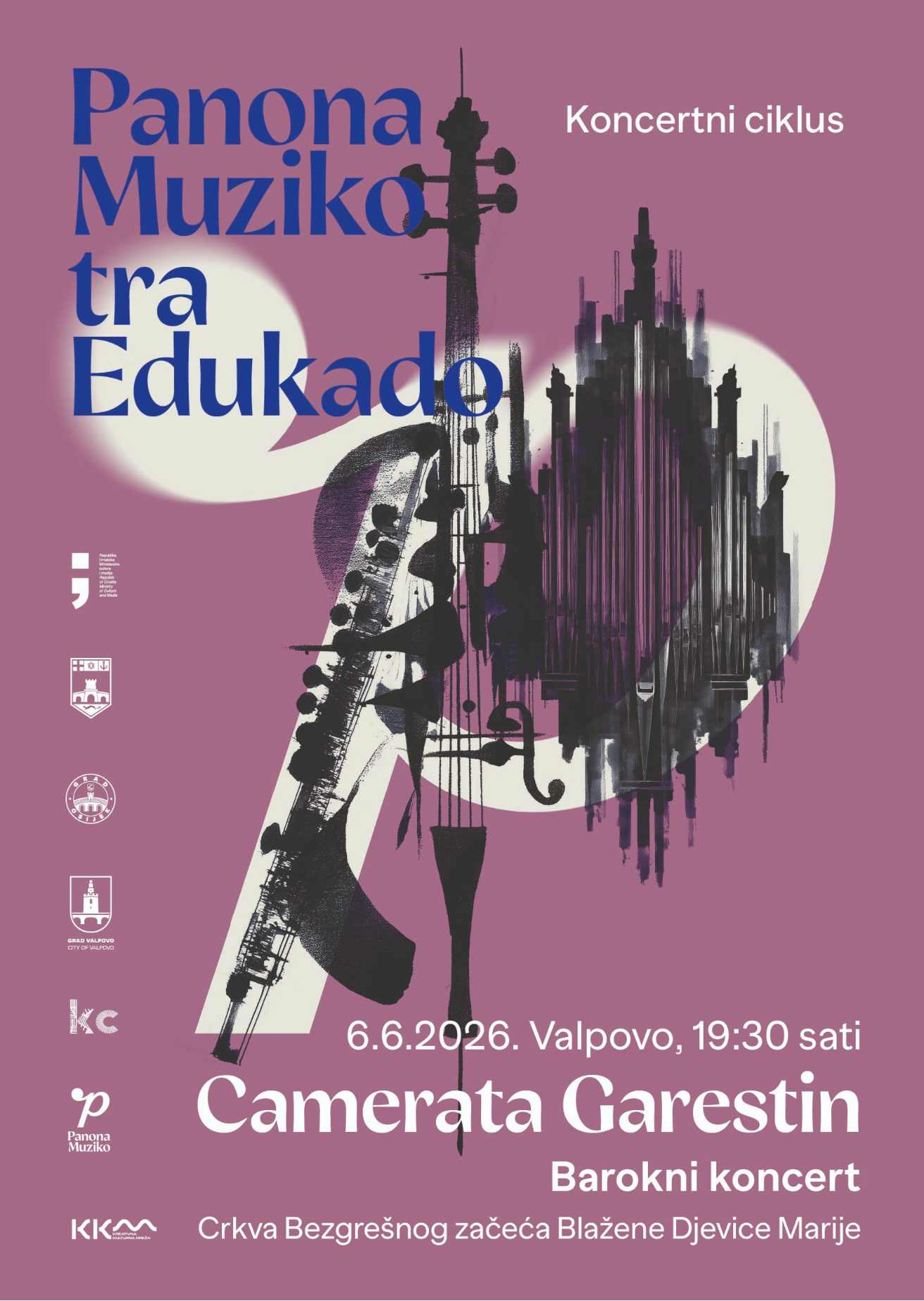 KONCERTNI CIKLUS PANONA MUZIKO TRA EDUKADO  – Treći koncert Camerata Garestin