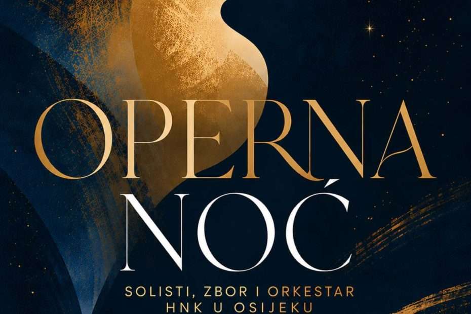 Operna noć – koncert solista, zbora i orkestra HNK-a u Osijeku