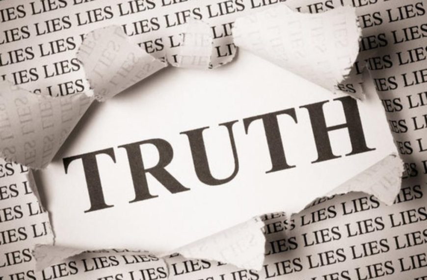 Most people don’t want to her the truth