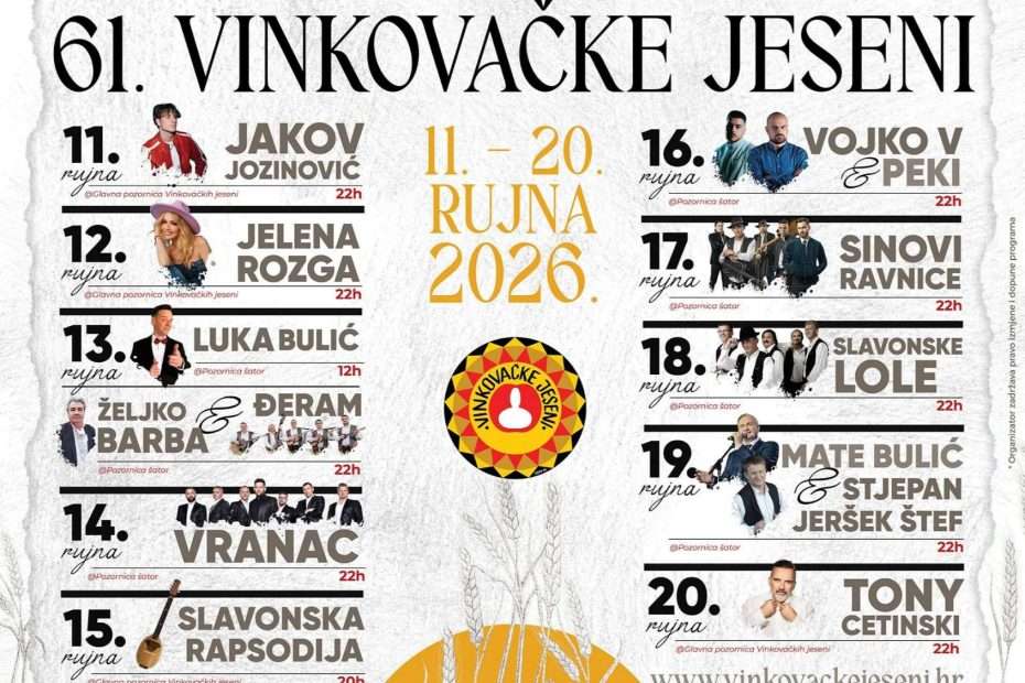 Medijski pokrivamo Đakovačke vezove, a uskoro – nadamo se — i Vinkovačke jeseni