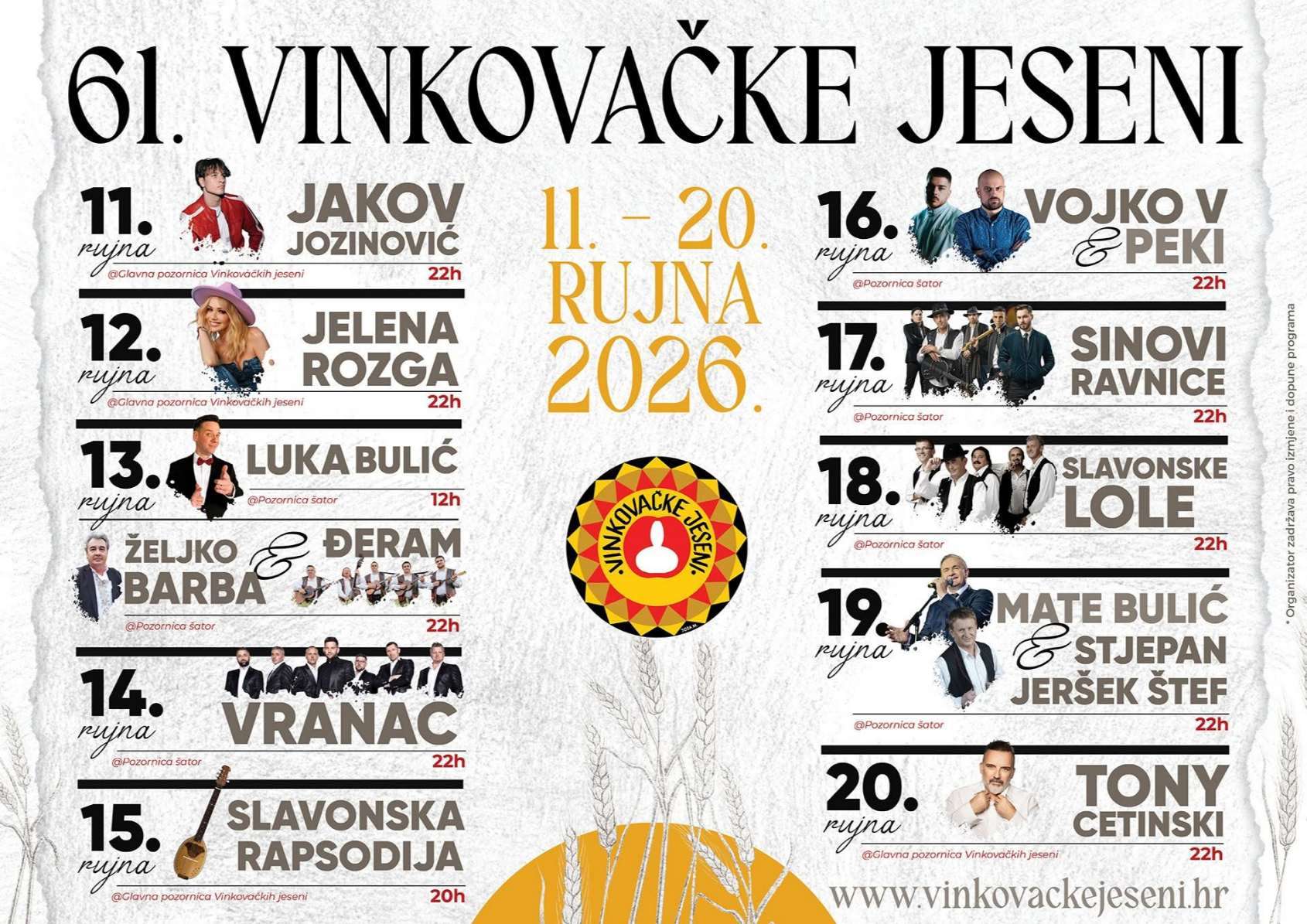 Medijski pokrivamo Đakovačke vezove, a uskoro – nadamo se — i Vinkovačke jeseni