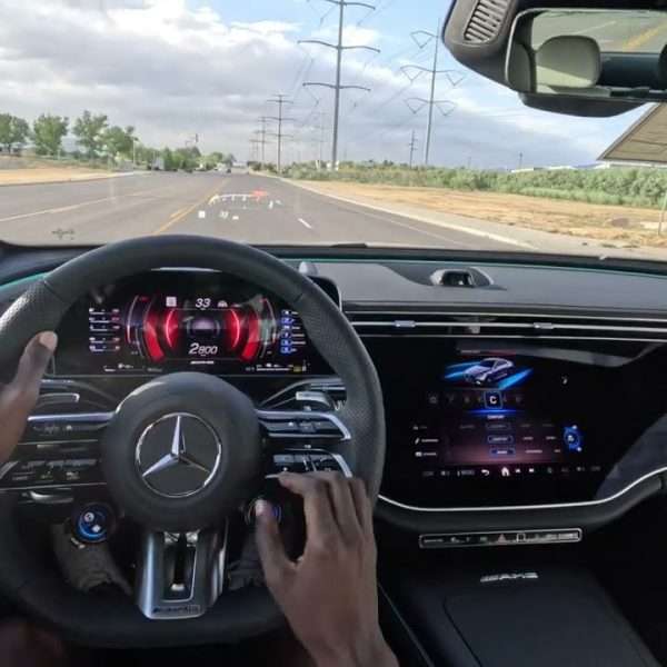 Iskustvo probne vožnje hibridnog Mercedes-AMG-a E 53 iz 2026.