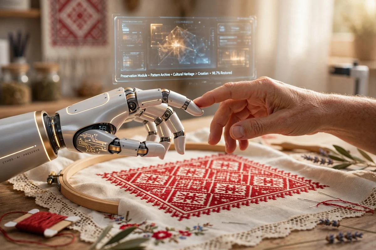 AI ČUVAR BAŠTINE: Kako umjetna inteligencija uči hrvatski vez