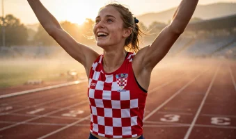 Naša atletičarka osvojila zlato AI foto