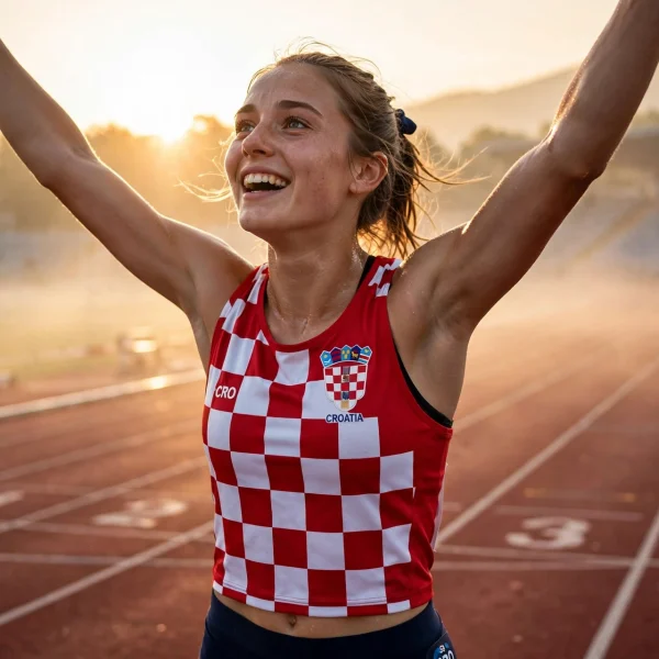 Naša atletičarka osvojila zlato AI foto