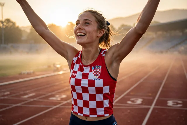 Naša atletičarka osvojila zlato AI foto