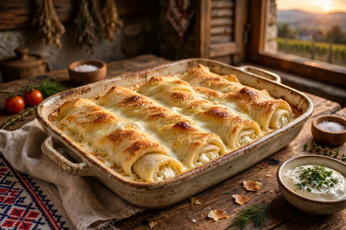 Zagorski štrukli – Gastronomska balada u mekim naborima tijesta AI foto