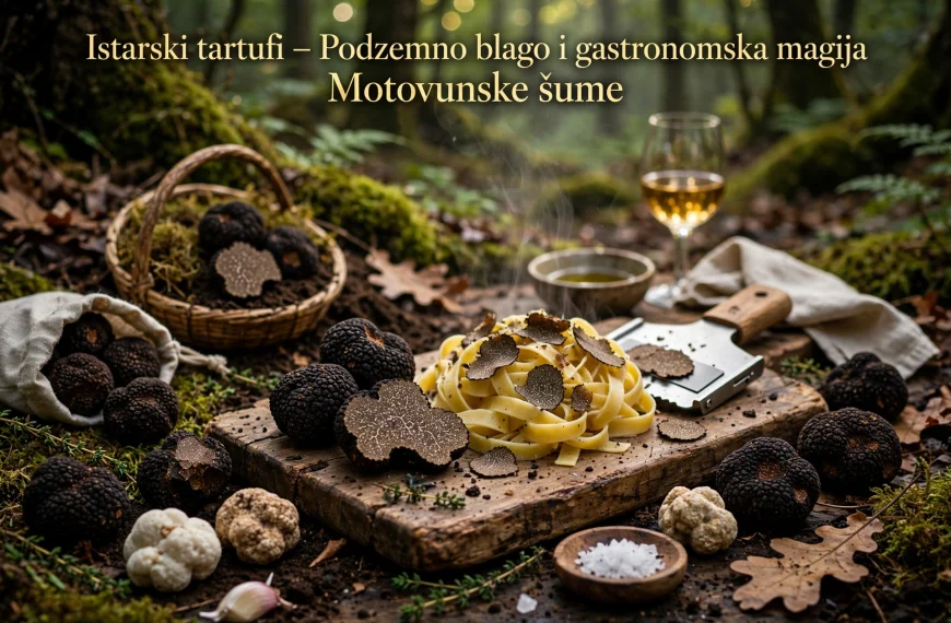 Istarski tartufi – Podzemno blago i gastronomska magija Motovunske šume AI foto