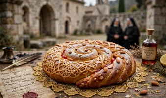 Rabska torta – Kulinarska čipka i geometrija tradicije iz 1177. godine AI foto